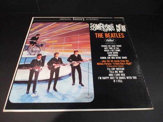 Vintage 1978 Vinyl LP Record The Beatles Something New Stereo Pressing Excellent Condition 68303