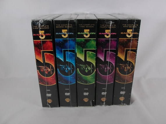 Babylon 5 Complete Series On DVD Seasons 1-5 All Sealed 110 Episodes
