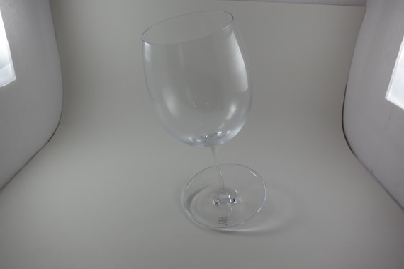 Vintage COLLEVILCA " Swing " Crystal Wine Glass Gabriele Laura with Sticker