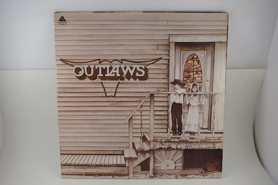 Vintage 1979 Vinyl LP Record: Outlaws Self-Titled Album NM