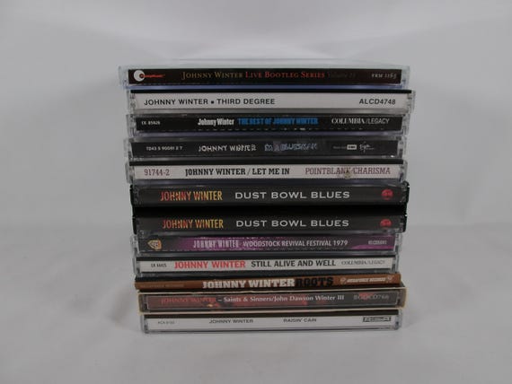 Johnny Winter CD's Sold Individually