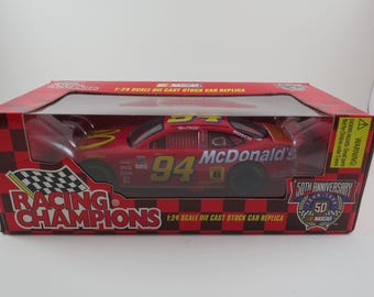 NASCAR 50th ANNIVERSARY CAR Stock Car Mcdonalds 94 Bill Elliot 1