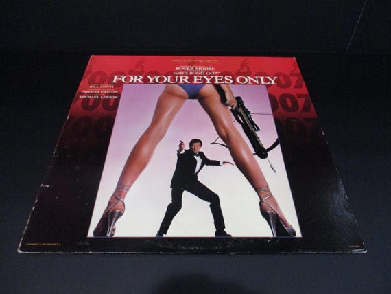 Vintage 1981 Vinyl LP Soundtrack For Your Eyes Only James Bond 007 Excellent Condition 69083
