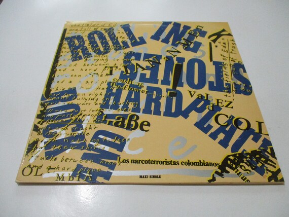 Vintage 1989 Vinyl EP Record Rock And A Hard Place The Rolling Stones Excellent Condition 71653