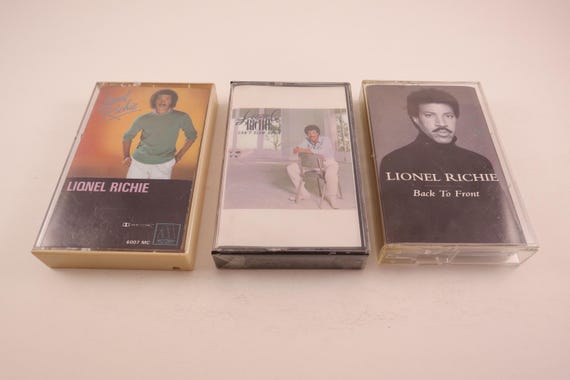 Vintage 1980's Lionel Richie Cassette Tapes Excellent Condition Can't Slow Down Dancing on the Ceiling Sold Individually
