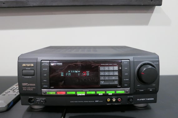 Vintage Aiwa Digital Audio System Receiver Home Stereo with Remote