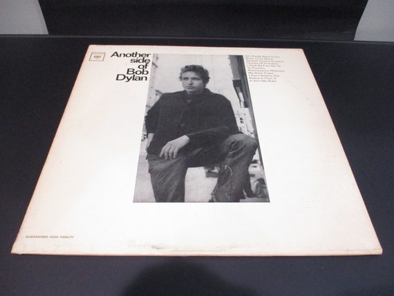 Vintage 1964 Vinyl LP Record Another Side of Bob Dylan Very Good Condition MONO Pressing 70421
