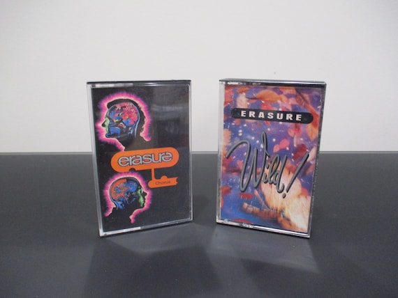 Vintage 1980's Erasure Cassette Tapes Wild! Chorus Sold The Circus The Innocents Sold Individually