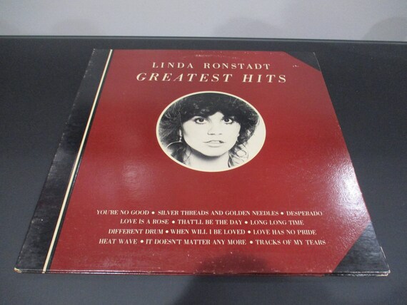 Vintage 1977 Vinyl LP Record Linda Ronstadt Greatest Hits Excellent Condition 62155