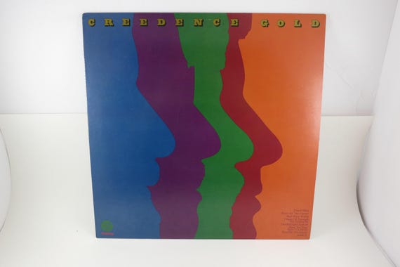 Vintage 1975 Vinyl LP Record Creedence Gold Clearwater Revival NM