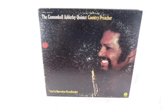 1970 Vinyl LP Jazz Record Country Preacher Cannonball Adderley Quintet VG/EX