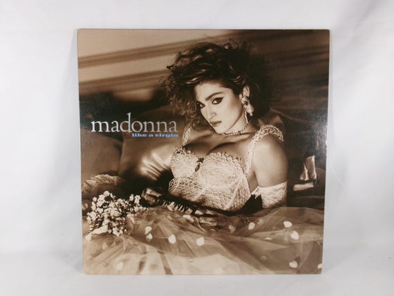 1984 Vinyl LP Record Madonna Like A Virgin EX