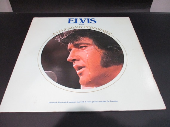 Vintage 1976 Vinyl LP Record Elvis A Legendary Performer Volume 2 Excellent Condition with Original Book 67262