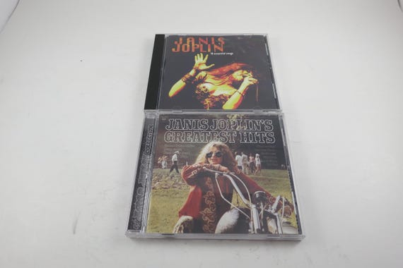 Vintage 1990's Janis Joplin CD's 18 Essential Songs Greatest Hits Sold Individually