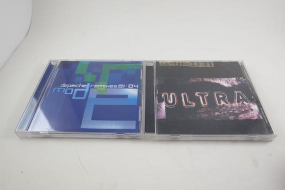 Vintage 1980's Depeche Mode CD's The Singles Songs of Faith and Devotion 101 Music for the Masses Violator Greatest Hits Sold Individually