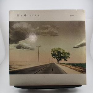 Vintage 1987 Mr Mister &quot;Go On&quot; Vinyl LP Record