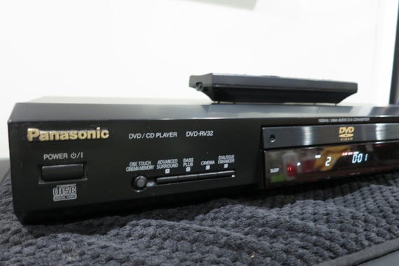 2002 Panasonic DVD-RV32 DVD/CD Player:  with Remote