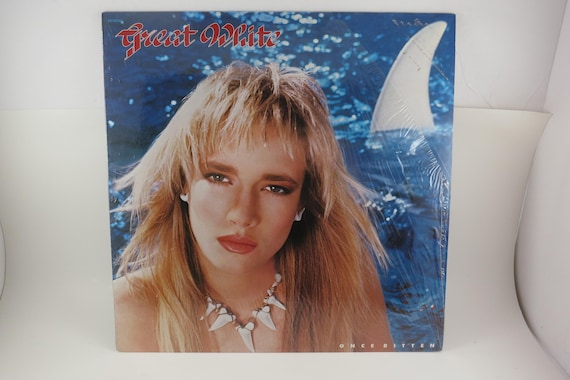 White - Once Bitten Vinyl LP - 1987 Near Mint Condition