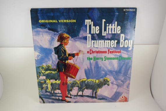 1966 Vinyl LP Record The Little Drummer Boy Original Version Harry Simeone Chorale Stereo Excellent Condition 71801