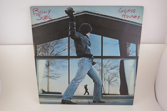 Vintage 1980 Vinyl LP Record Billy Joel Glass Houses Near Mint Condition