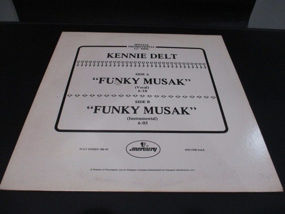 Vintage 1979 Vinyl EP Record Funky Musak Kennie Delt Excellent Plus Condition Promo Pressing 67417
