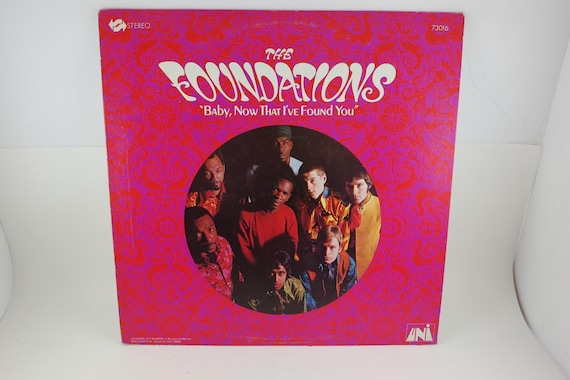 Vintage 1968 Vinyl LP Record Now That I've Found You The Foundations