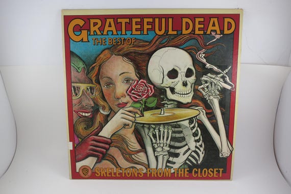 Vintage 1974 Vinyl LP Record Skeletons From the Closet The Best of The Grateful Dead
