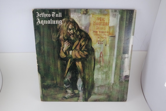 Vintage 1984 LP Vinyl Record Jethro Tull Aqualung