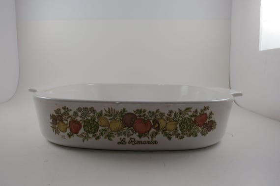 1985-1999 Corning Ware Spice O' Life Pattern A-10-B 10 Inch Skillet Very Good Condition