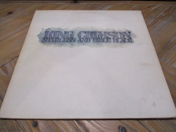 Vintage 1974 Vinyl LP Record Starless and Bible Black King Crimson Excellent Condition 53718