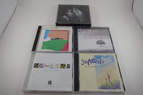 Vintage Genesis CDs: We Can't Dance, Turn It On Again, Wind & Wuthering