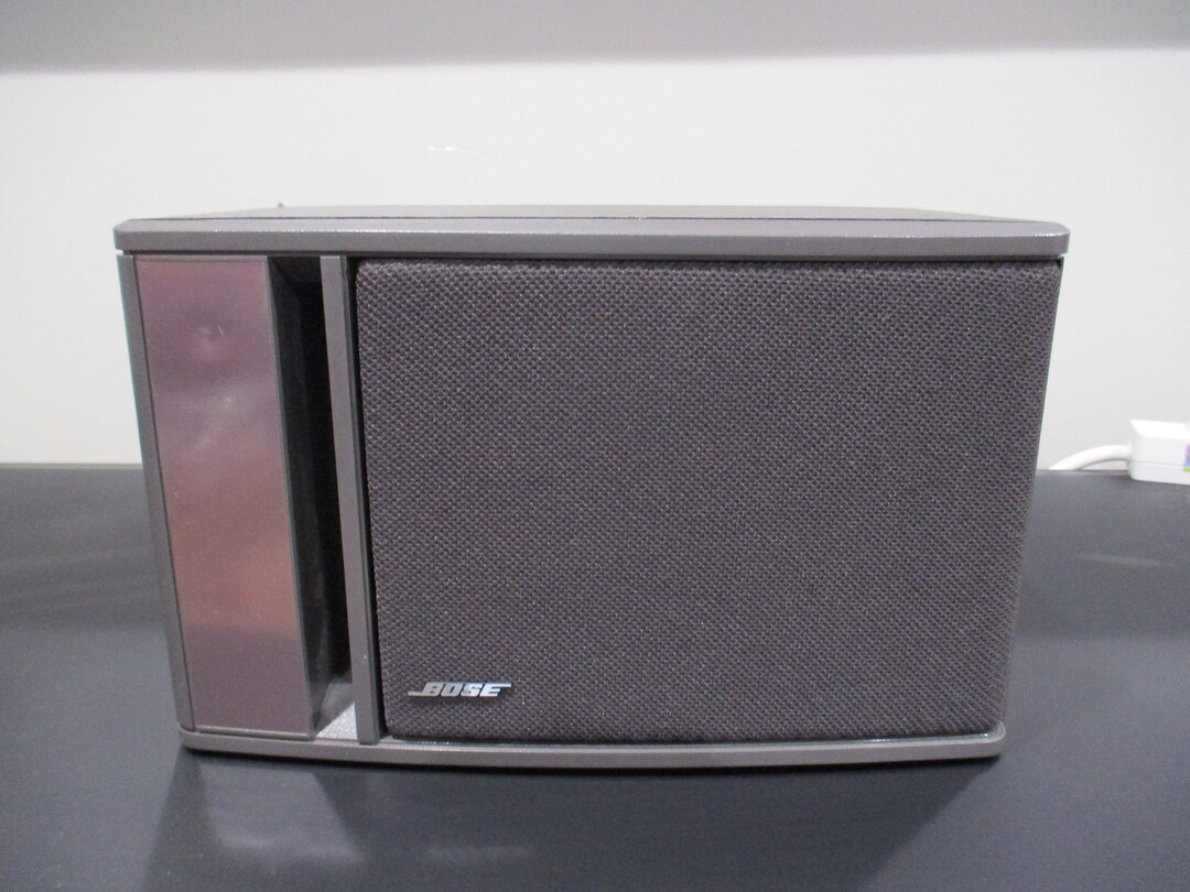 Vintage Gray Bose Model 141 Bookshelf Speaker Superb Sound Excellent