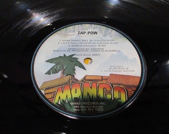 Vintage 1978 Zap Pow Self Titled Reggae Vinyl LP - Etsy