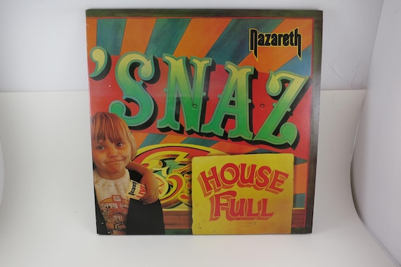 1981 Vinyl LP Record Nazareth 'Snaz UK Pressing NM