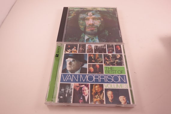 Vintage 80/90's CD's Van Morrison Tupelo Honey Best Of Vol 3 Hymns to the Silence His Band and Street Choir Best Of Sold Individually