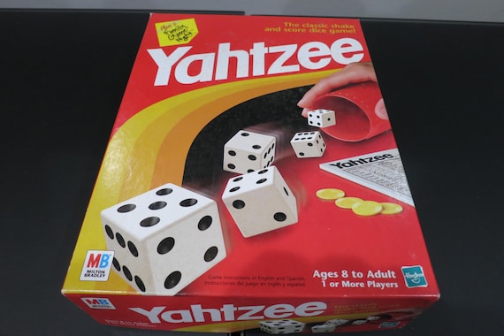 Vintage 1998 Milton Bradley Game Yahtzee 100% Complete