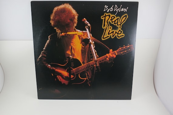 1984 Vinyl LP Record Bob Dylan Real Live Near Mint Condition 71855