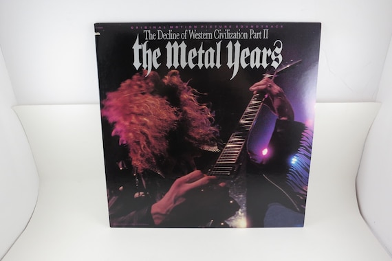 1988 Vinyl LP Soundtrack: The Decline of Western Civilization Part II Metal Years NM