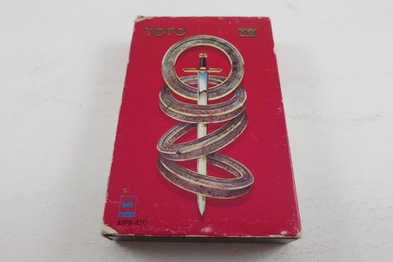 Vintage 1982 Cassette Tape Toto IV Scarce South Korean Pressing with Slip Case Excellent Condition