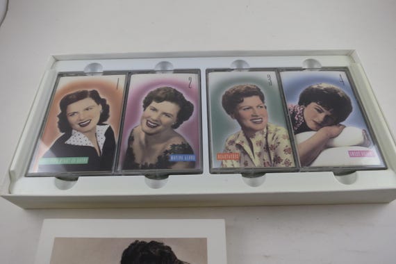Vintage 1991 Cassette Box Set The Patsy Cline Collection 4 Tape Set