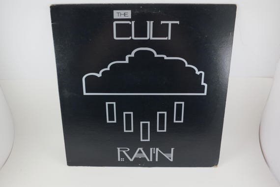 Vintage 1985 The Cult 'Rain' Vinyl EP Record