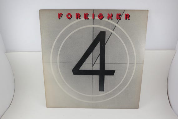 Vintage 1981 Foreigner 4 Vinyl LP Record
