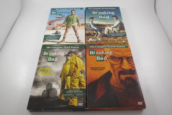 Breaking Bad DVD Box Sets Seasons 1,2,3,4