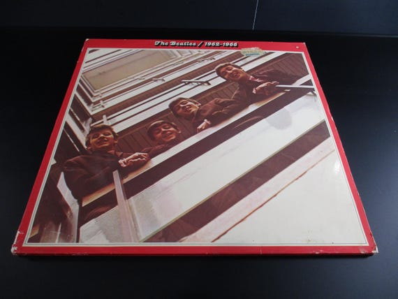 Vintage 1973 Vinyl LP Record Set The Beatles 1962-1966 Red Album Near Mint Condition 69346
