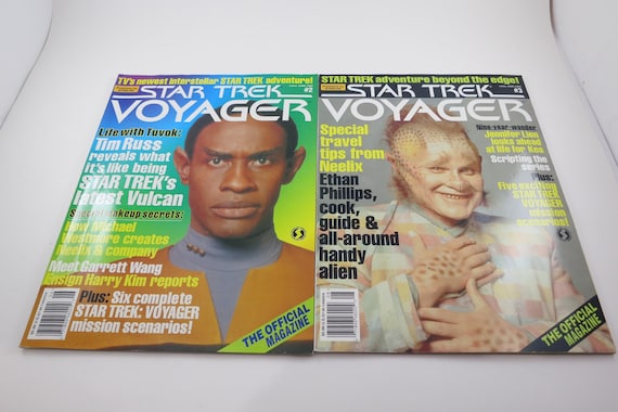 1995-1998 Star Trek Voyager Magazines Vol 2-18 Sold Individually Birthday Christmas Gifts