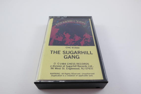 Vintage 1984 Cassette Tape The Sugarhill Gang Self Titled Rappers Delight Rare