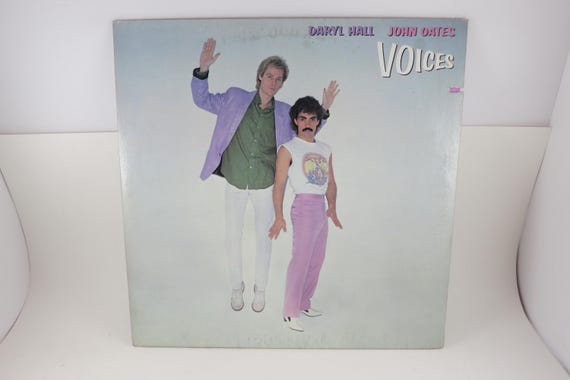 Vintage 1980 Vinyl LP Record Hall & Oates Voices Excellent Condition 71587