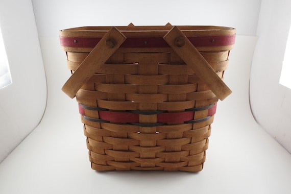 1991 Longaberger Gathering Basket, Signed & Dated