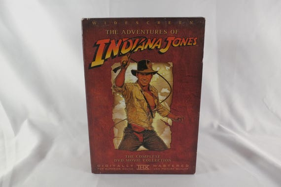 2003 The Adventures of Indiana Jones DVD 4-Disc Set Complete Collection