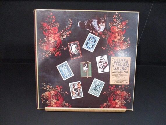 Vintage 1972 Vinyl LP Record Seven Separate Fools Three Dog Night w/All 7 Original Cards Excellent Condition 67940